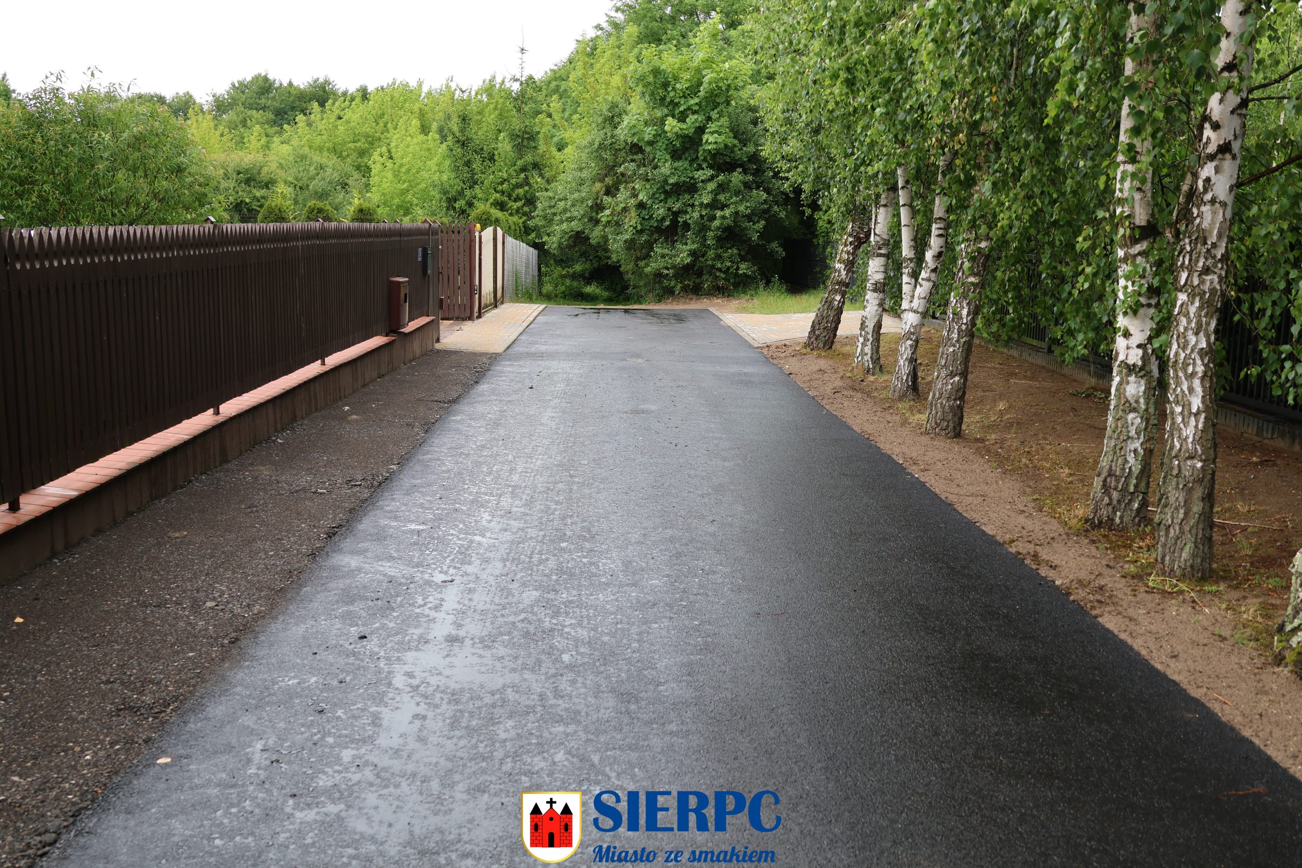 Widok na wyremontowaną ulicę Cypriana Kamila Norwida.