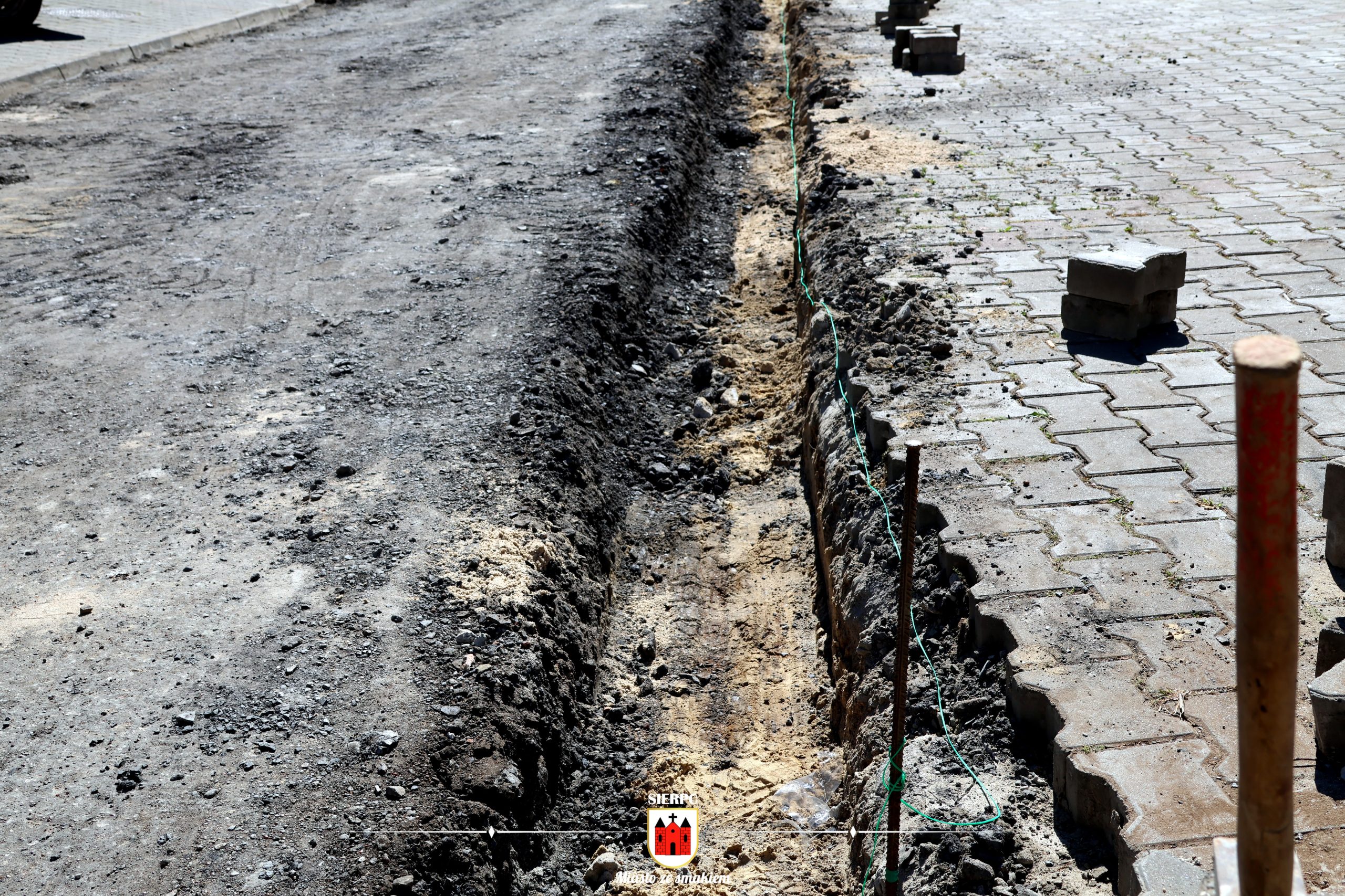 Parking przy ul. Grota Roweckiego 1 w remoncie.