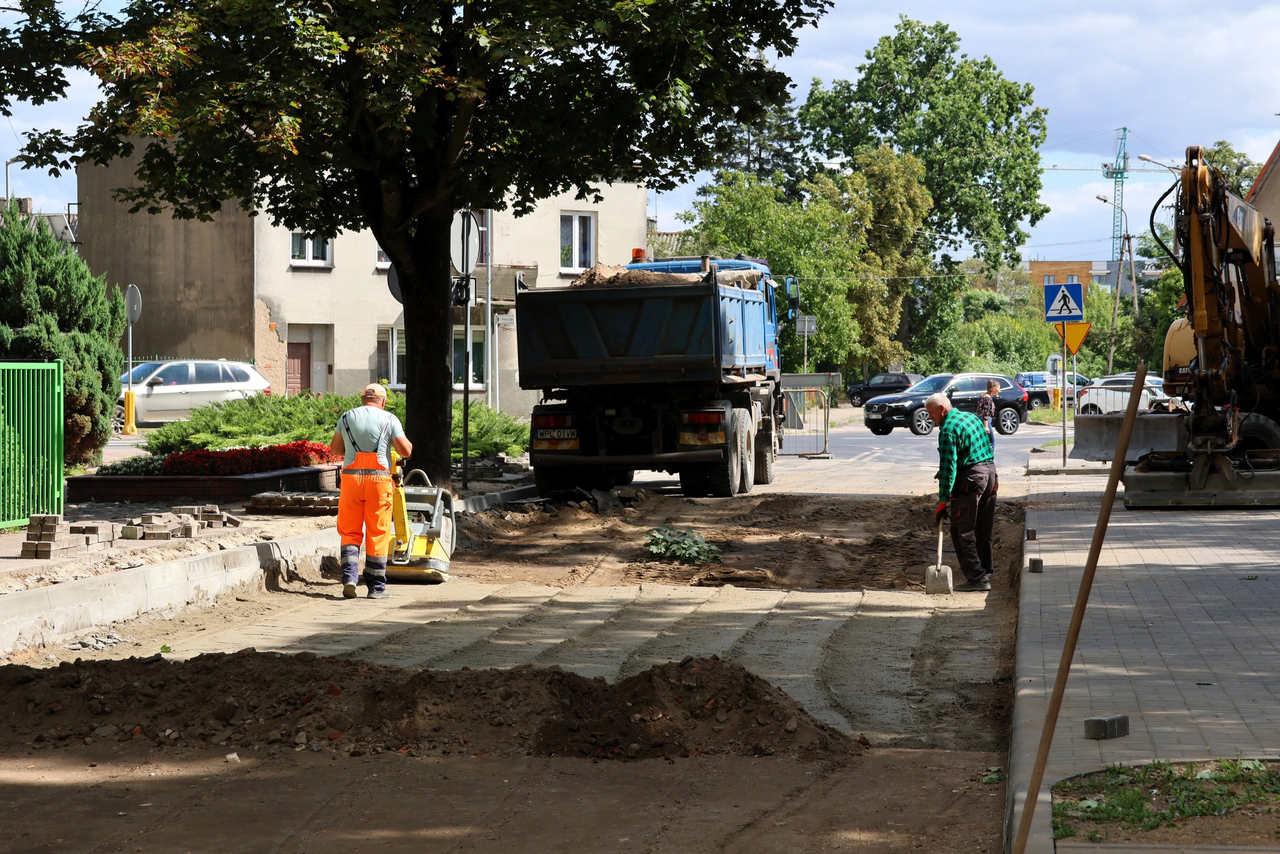 Remont ul. Wiosny Ludów na odcinku od ul. Płockiej do skrzyżowania z ul. Braci Tułodzieckich.
