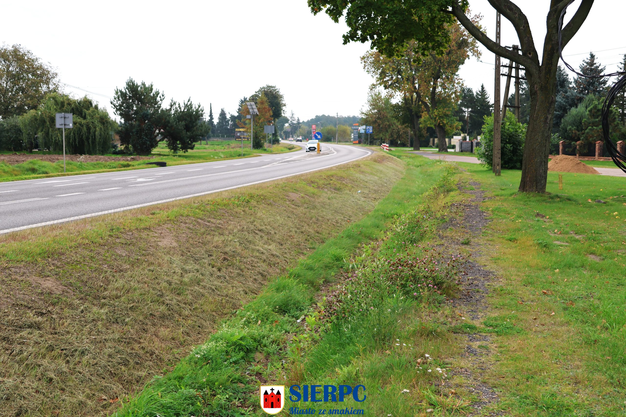 Budowa ścieżki rowerowej wzdłuż drogi krajowej nr 10 na odcinku od ul. Reymonta do obwodnicy Miasta Sierpca.