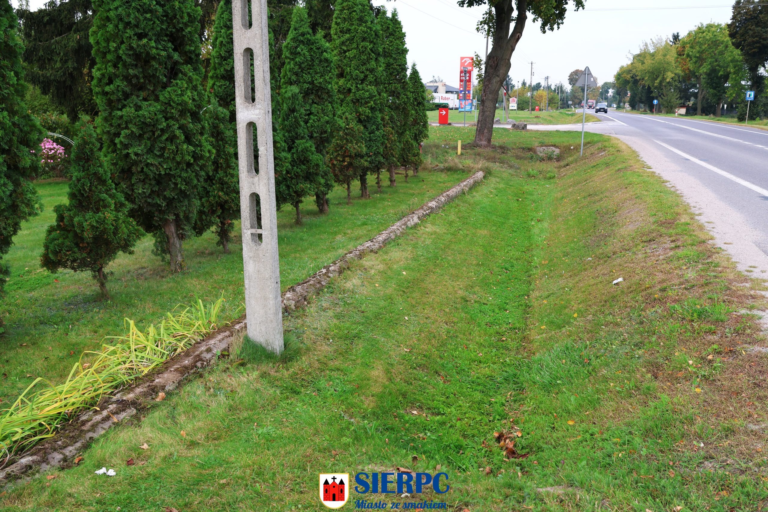 Budowa ścieżki rowerowej wzdłuż drogi krajowej nr 10 na odcinku od ul. Reymonta do obwodnicy Miasta Sierpca.