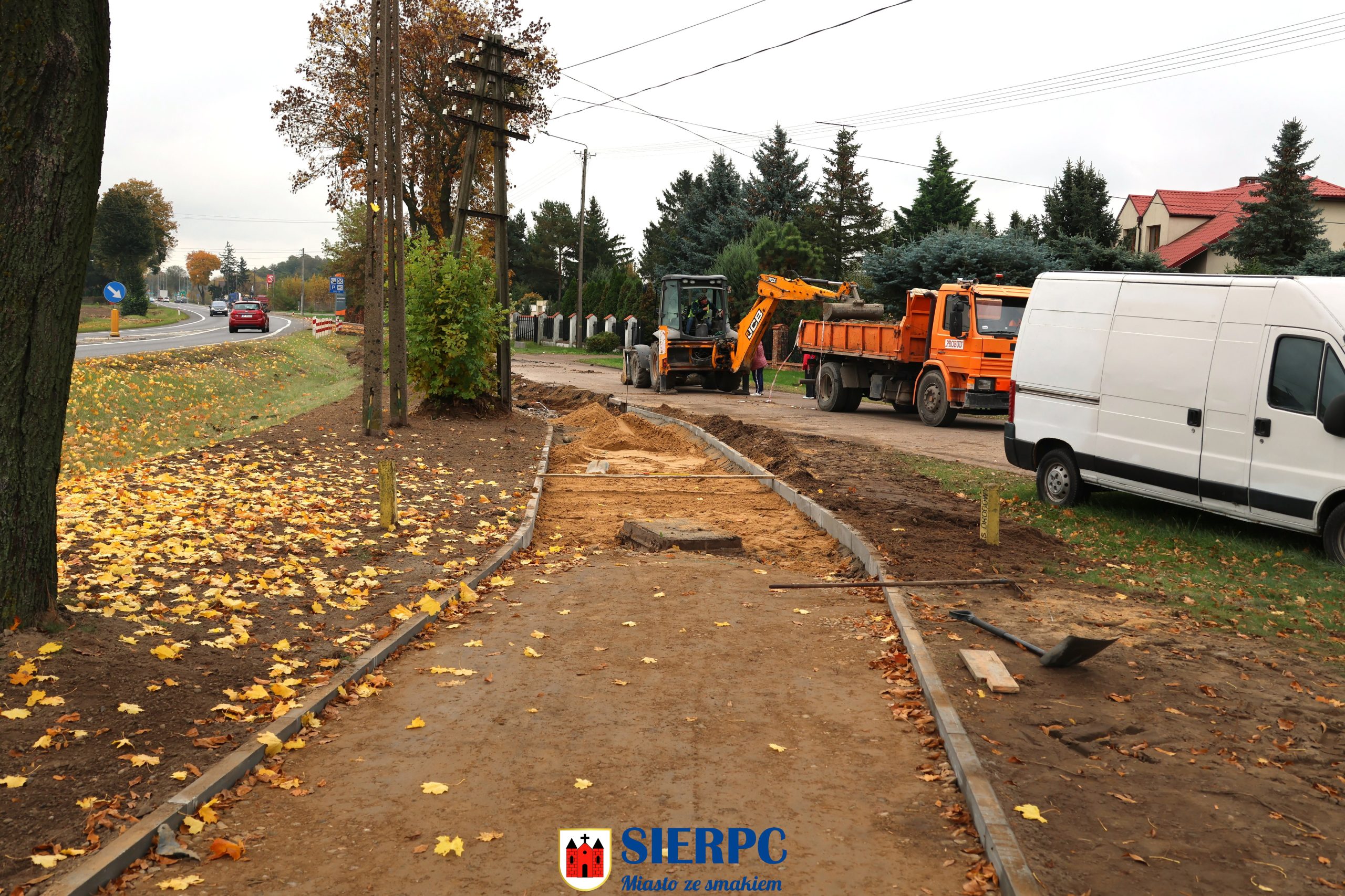Budowa ścieżki pieszo-rowerowej wzdłuż DK nr 10 n odcinku od ul. Wł. Reymonta do obwodnicy Miasta Sierpca.