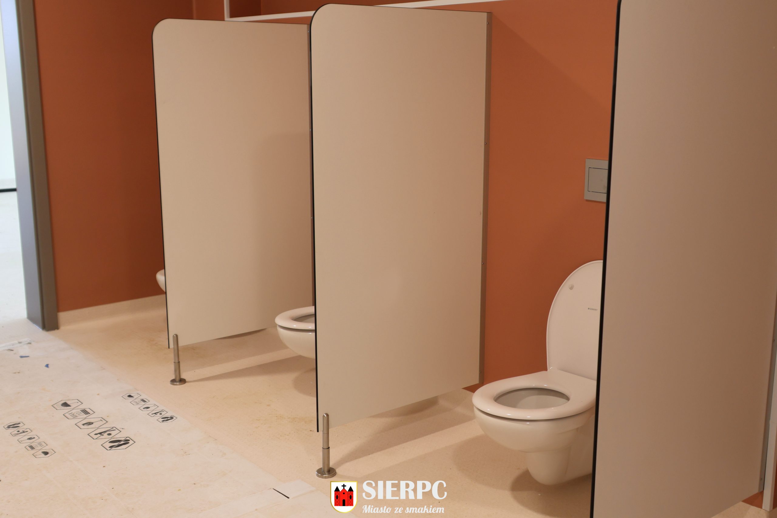 Sanitariaty w miejskim żłobku